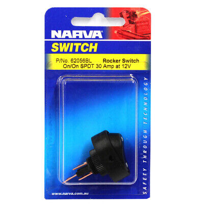 Rocker Switch On/On SPDT 30A at 12V - Narva
