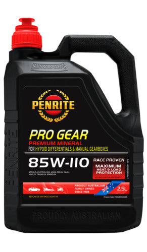 Pro Gear 80W-110 Gear Oil 2.5L - Penrite | Universal Auto Spares