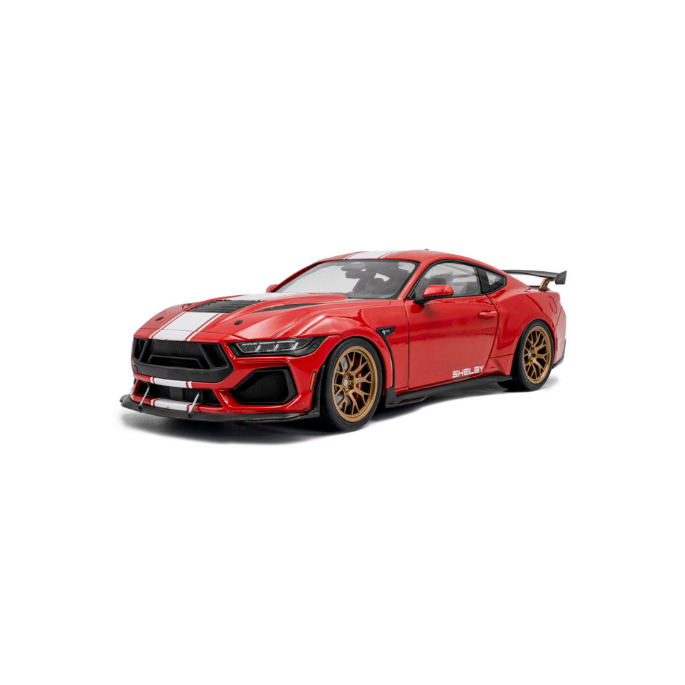2025 Shelby Mustang Super Snake Race Red Diecast Model Car 1:18 Scale (Approx. 25cm) Collectible | Universal Auto Spares