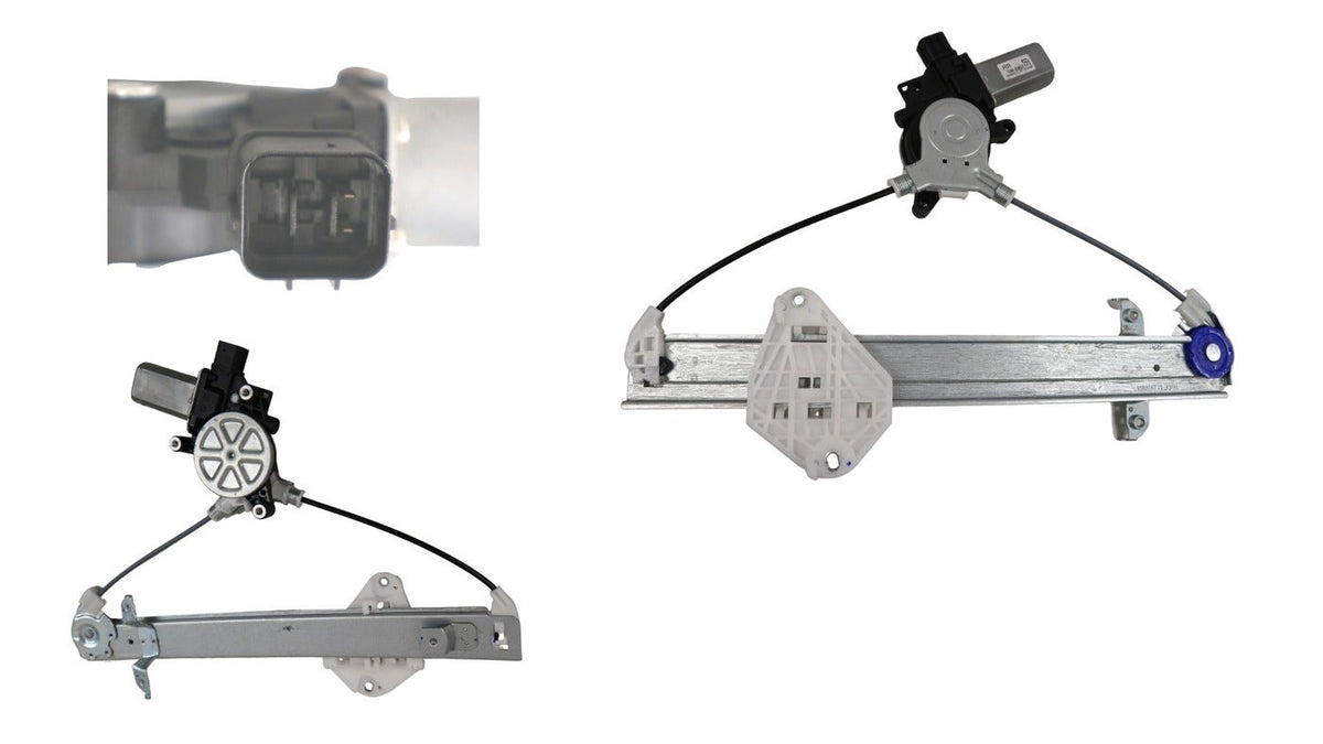 Rear Window Regulator LHS (2-Pin, With Motor) Subaru Impreza/WRX GE/GH/GR G3 09/2007 - 11/2011 SBIP-WIR-06L - Sterling