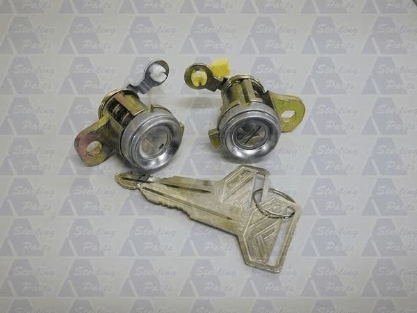 Door Lock Barrel & Keys Set (2 Piece) Toyota LandCruiser FJ80 1990 - 1998 SDL - 11M - Sterling Parts - Door Locks & Latches - Sterling Parts