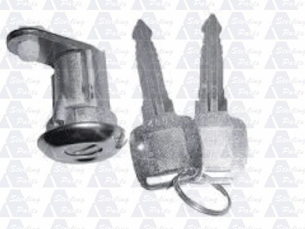 Door Lock Barrel & Keys Set (2 Piece), Ford Courier KA/KB/KC/KE Universal 1978 - 2006 SDL - 22 - Sterling Parts - Door Locks & Latches - Sterling Parts