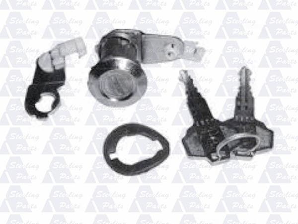 Door Lock Barrel & Keys Universal 1981 - 1993 SDL - 33A - Sterling Parts - Door Locks & Latches - Sterling Parts
