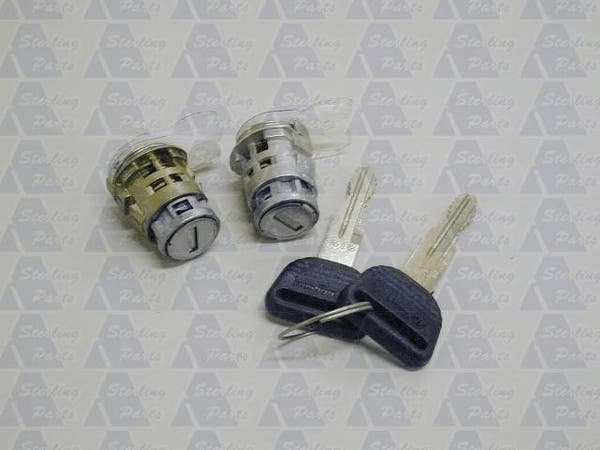 Door Lock Barrel & Keys Set (2 Piece) Universal 1979 - 1991 SDL - 99C - Sterling Parts - Door Locks & Latches - Sterling Parts