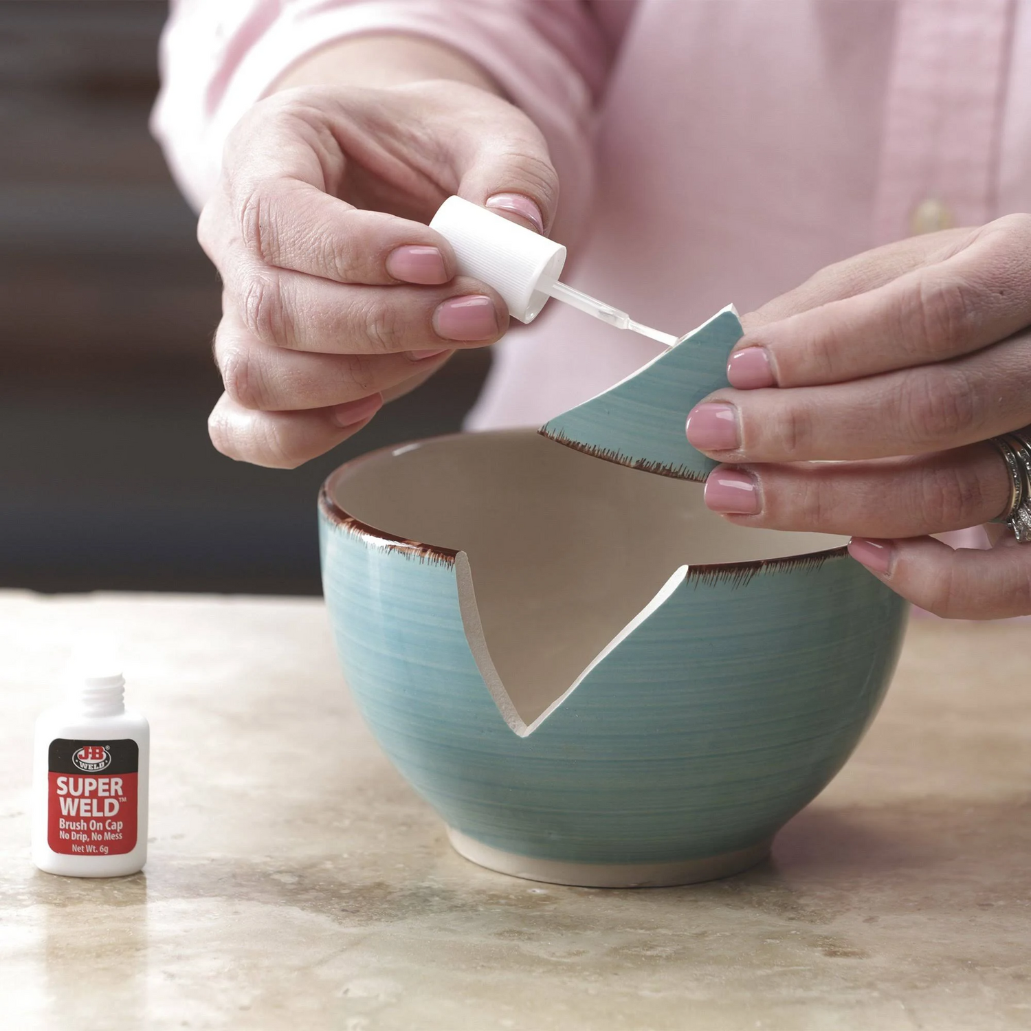 Super Weld Brush-On Instant Adhesive Cyanoacrylate Super Glue - J-B Weld