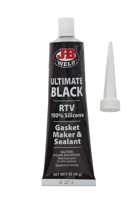 Ultimate Black RTV Silicone Gasket Maker & Sealant 85g - J-B Weld | Universal Auto Spares