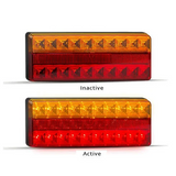12/24V LED Stop/Tail/Indicator/Reflector 28cm Cable Blister - LED AutoLamps | Universal Auto Spares