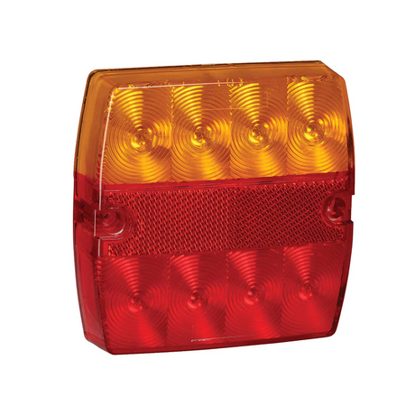 12 Volt LED Slimline Stop/Tail Direction Indicator Lamp (Square) 0.5 Cable - Narva | Universal Auto Spares