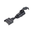 Trailer Adaptor 7 Pin Flat (Car) To 7 Pin Large Round (Trailer) - Narva