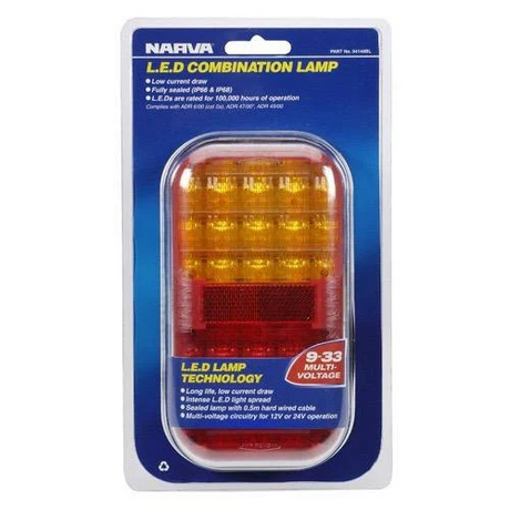 Light LED Rear Stop/Tail & Direction Indicator Lamp 9 to 33V - Narva