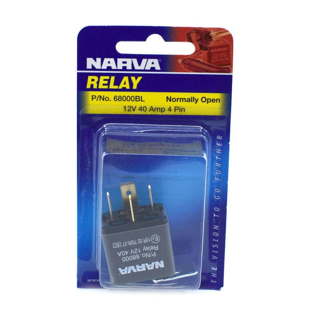 12V 40A Normally Open 4 Pin Relay 1 Piece - Narva