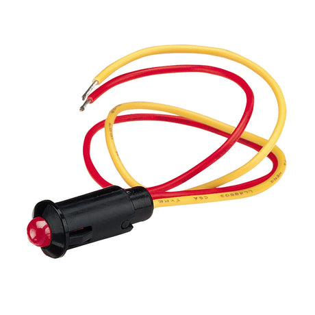 12 Volt Alarm Pilot Lamp Pre-wired with Flashing Red LED - Narva | Universal Auto Spares