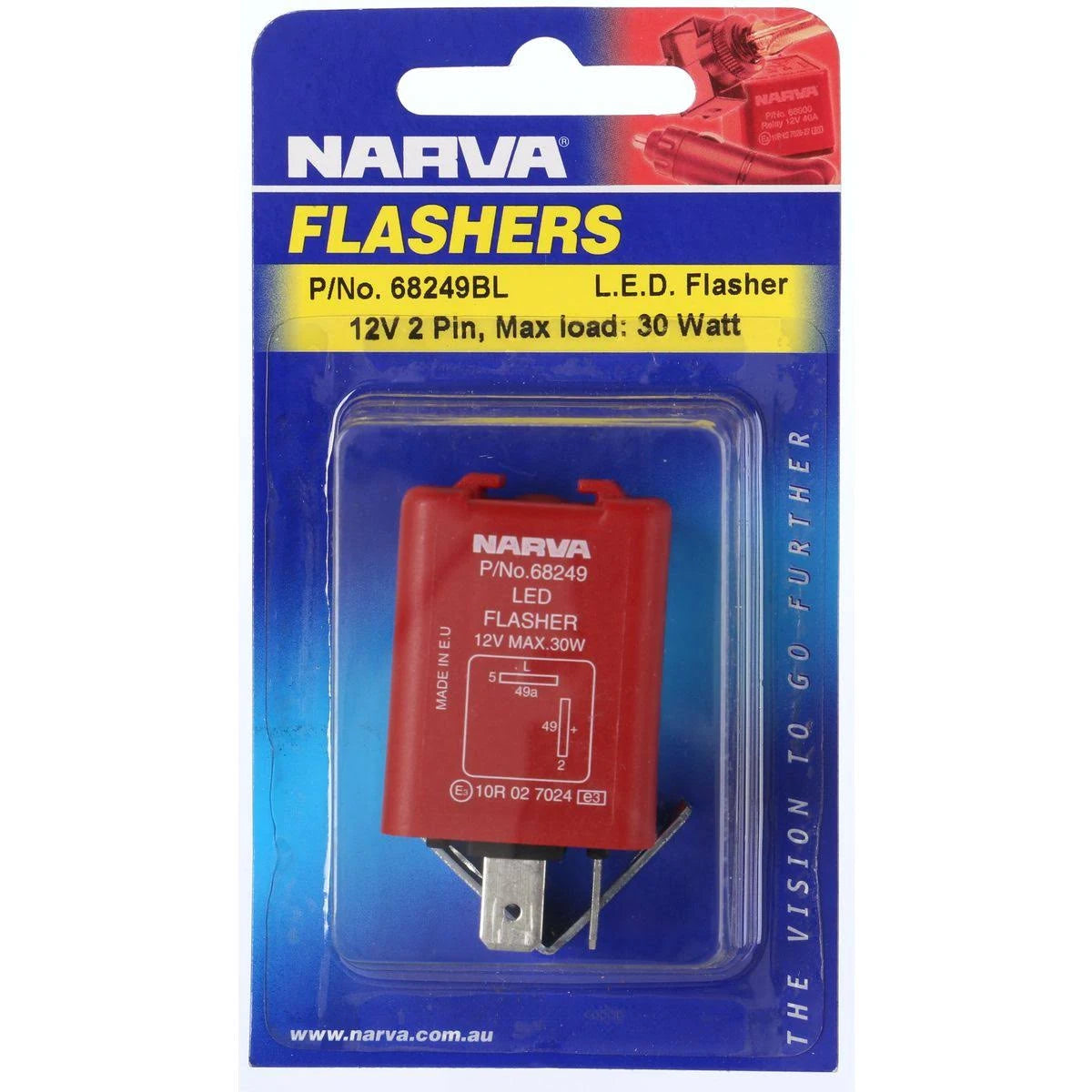 Electronic LED Flasher 12V 2 Pin - Narva