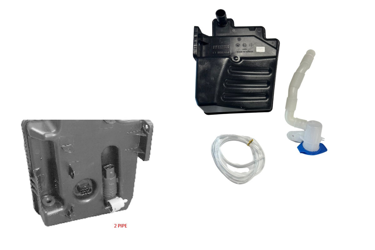 Washer Bottle (with Neck Cap, 1 Motor, 2 Outlet) Skoda Superb 3T/B6 2010 - 2015 SKSP-BOT-02N - Sterling
