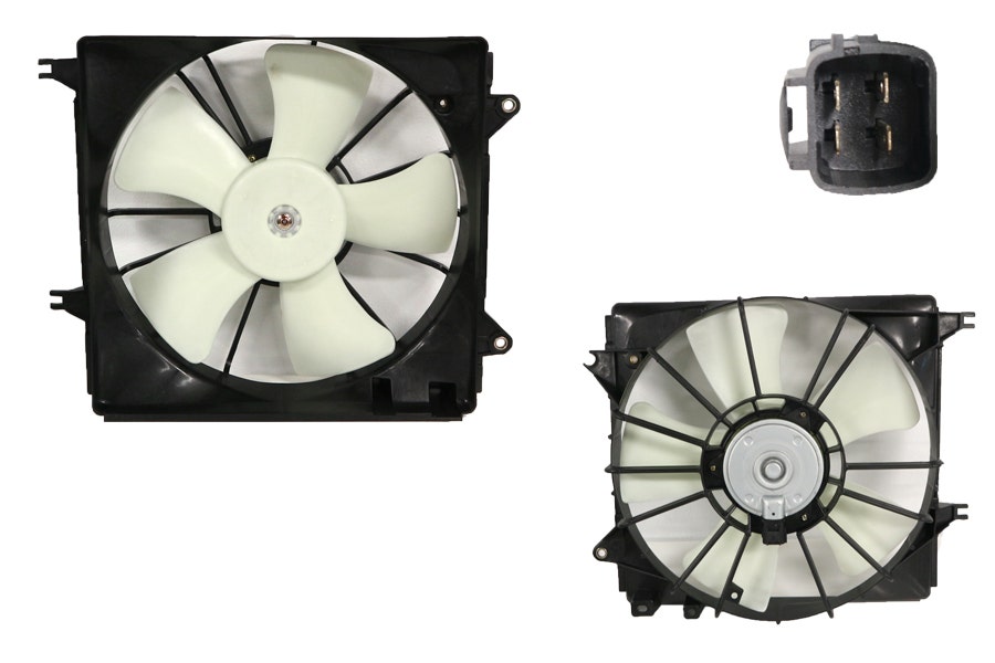Radiator Fan (4 Pin, Auto), GYA/GYB/GYC Suzuki SX4 2007 - 2014 SZS4 - FNR - 11F - Sterling Parts - Electric Cooling Fans - Sterling Parts