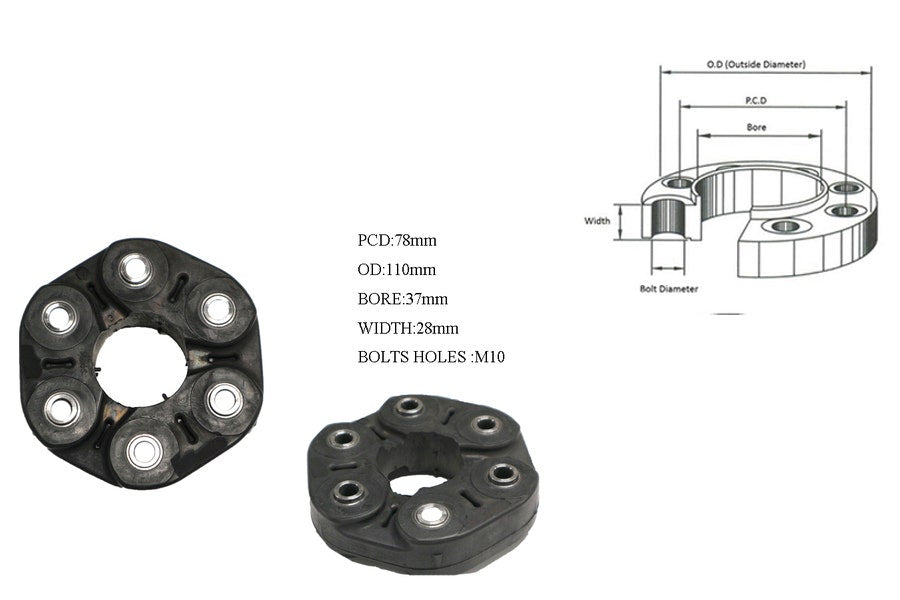 Tail Shaft Coupling (Propshaft Joint) BMW Z3 E36 1997 - 2002 TSC-BMZ3-003 - Sterling