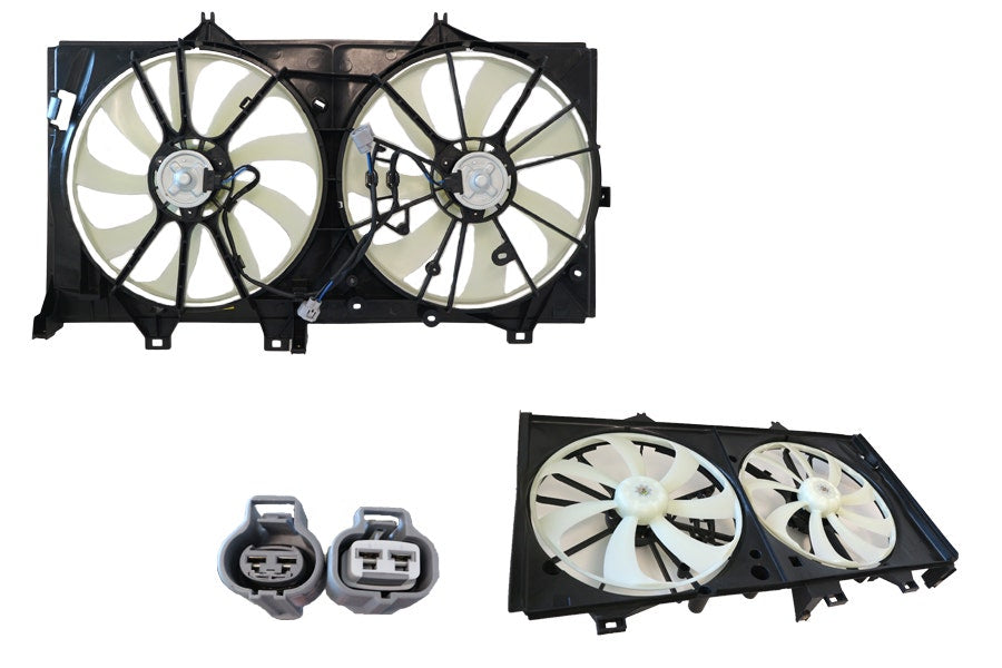 Radiator Fan (Dual Fan Assembly) Toyota Aurion GSV50 2012 - 2017 TYAU-FNR-04F - Sterling
