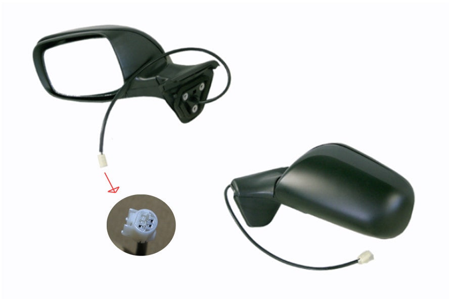 Electric Door Mirror (LHS, 3-Pin Round Plug) Toyota Corolla ZRE152 2007 - 2009 TYCO-DOM-67L - Sterling