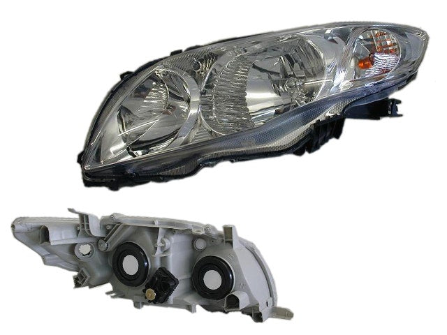 Headlight (Halogen, LHS) Toyota Corolla ZRE152 2007 - 2009 TYCO-HEL-65L - Sterling