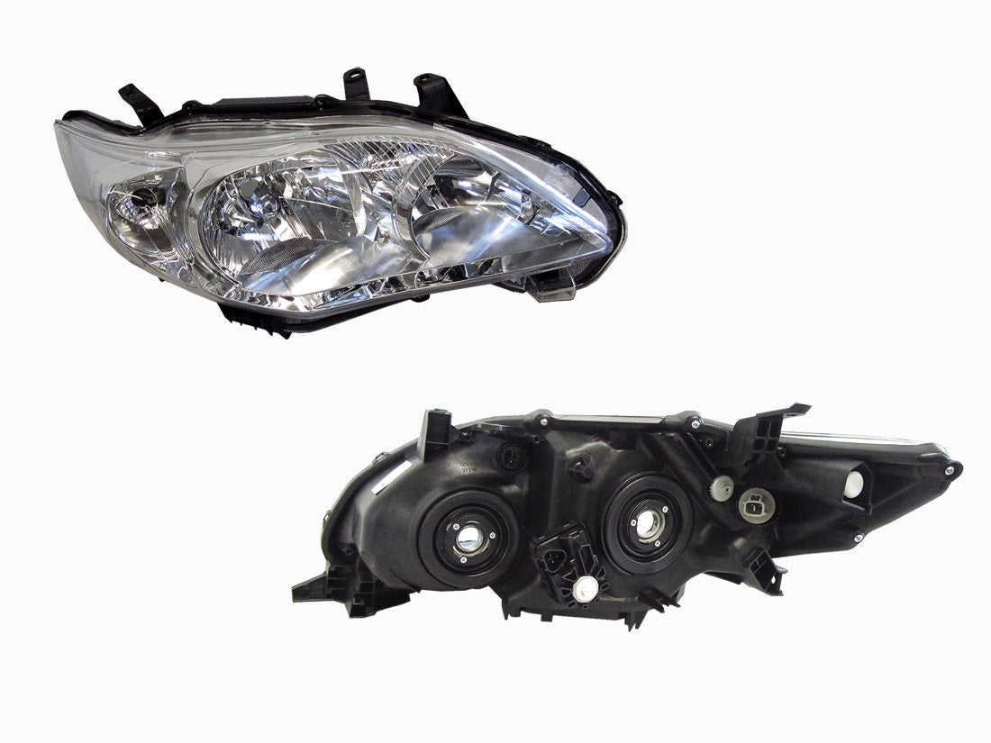 Headlight (Halogen, RHS) Toyota Corolla ZRE152/ZRE153 2009 - 2013 TYCO-HEL-80R - Sterling