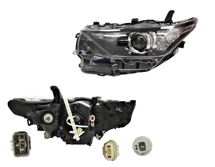 Headlight (Halogen, LHS) with LED DRL Toyota Corolla ZRE182 2015 - 2018 TYCO-HEL-87L - Sterling