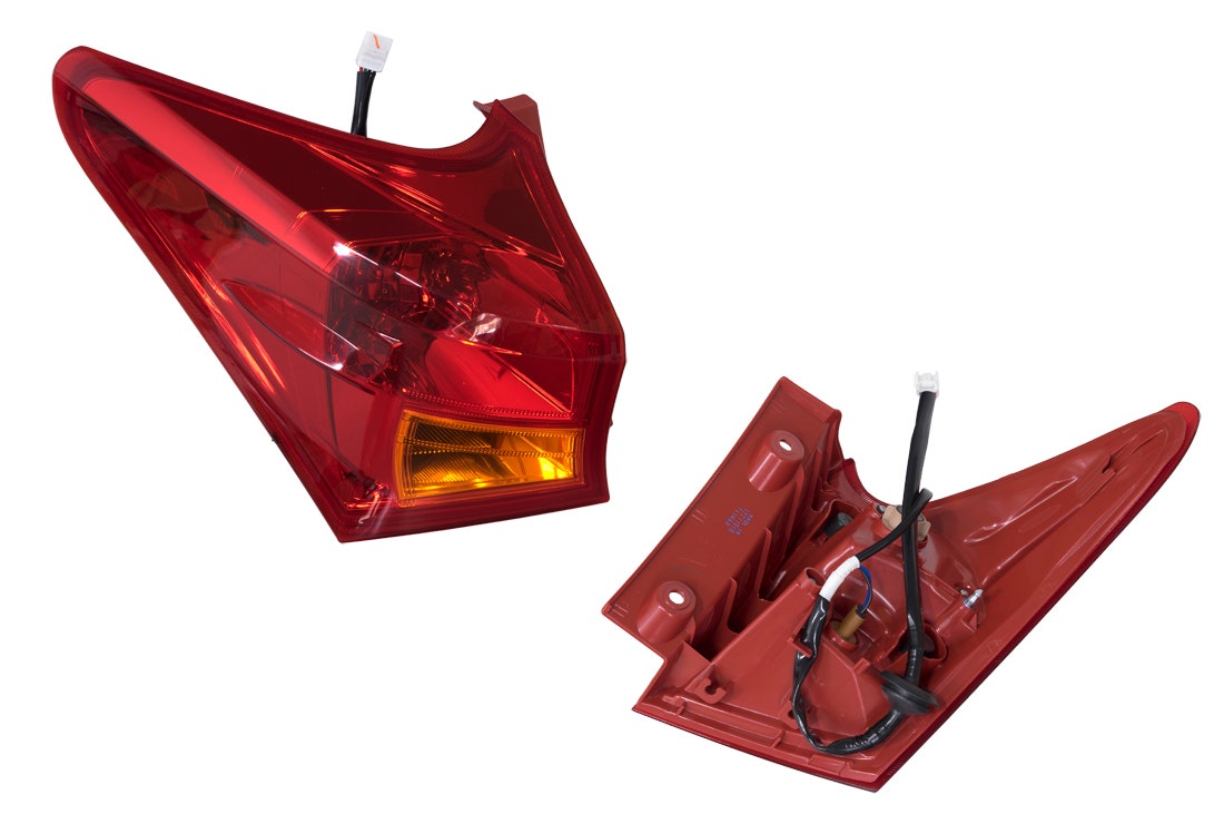Tail Light (LHS, Red/Amber) Toyota Corolla ZRE182 2013 - 2015 TYCO-TAL-1985L - Sterling
