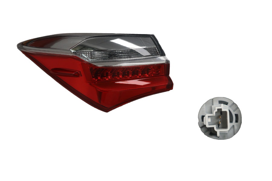 Tail Light (Outer, LHS) Toyota Corolla ZRE172 Sedan 2016 - 2019 TYCO-TAL-1990L - Sterling
