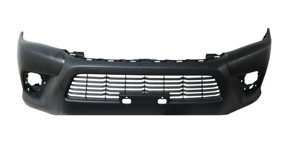 Front Bar Cover (Textured, with Fog Light Hole & Insert) Toyota Hilux 2WD 2018 - 2020 TYHX-BAR-9703F - Sterling