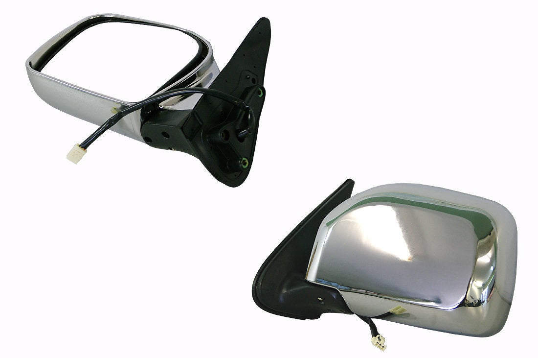 Electric Door Mirror (LHS, Full Chrome) Toyota Hilux LN169 1997 - 2005 TYHX-DOM-97L - Sterling