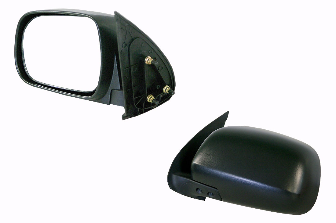 Door Mirror (Manual, Black, LHS) Toyota Hilux 2005 - 2011 TYHX - DOM - 9907L - Sterling Parts - Exterior Mirrors - Sterling Parts