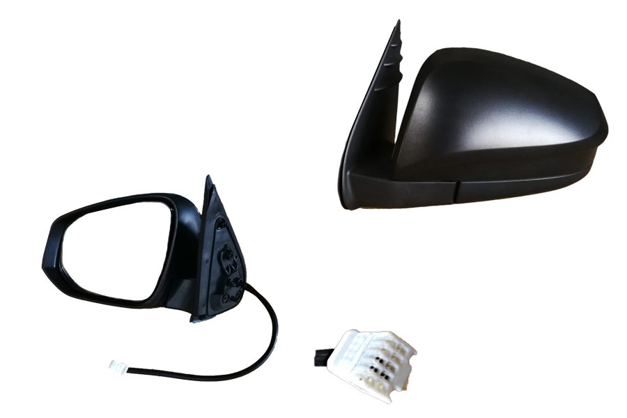Door Mirror (Electric, Black, LHS) without Blinker Toyota Hilux 07/2015 - ONWARDS TYHX - DOM - 9915L - Sterling Parts - Exterior Mirrors - Sterling Parts