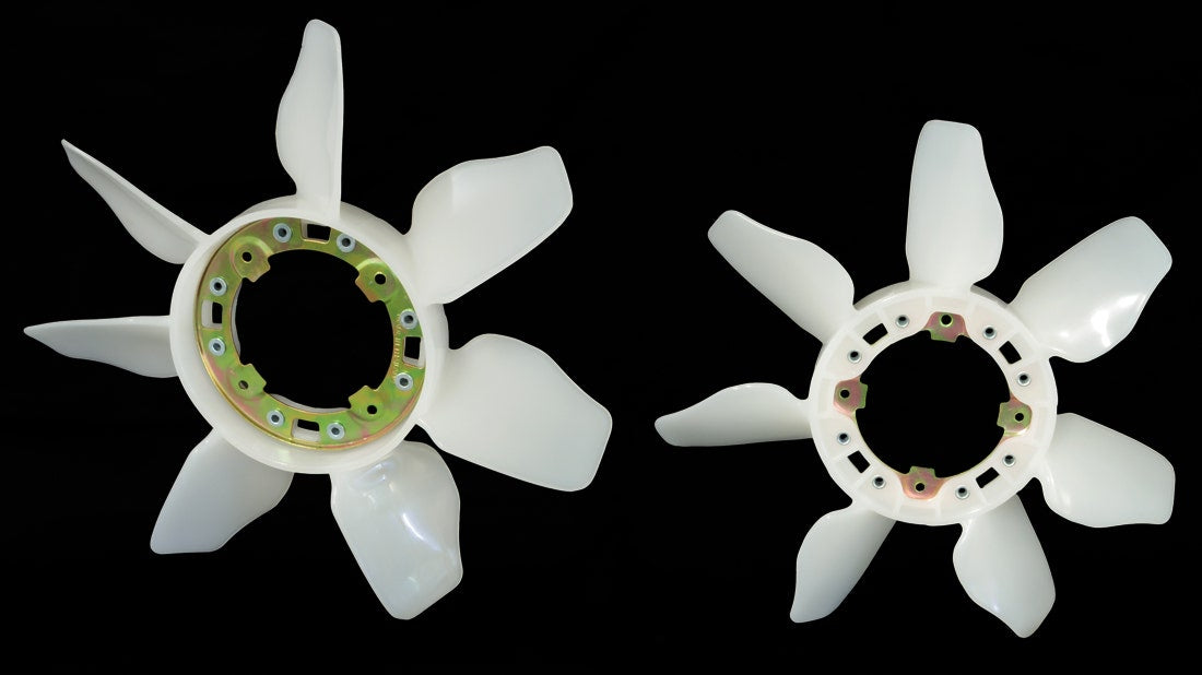 Engine Fan Blade (3.0L Diesel, 1KD-FTV) Toyota Hilux KUN/GUN 2005 - 2015 TYHX-FNB-22F - Sterling