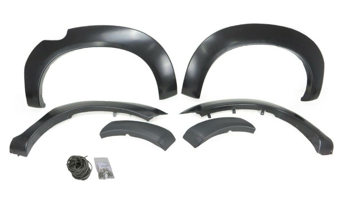 Guard Flare Kit (6 Piece, No Clips), Dual Cab Toyota Hilux 2008 - 2011 TYHX-GUF-05N-1 - Sterling