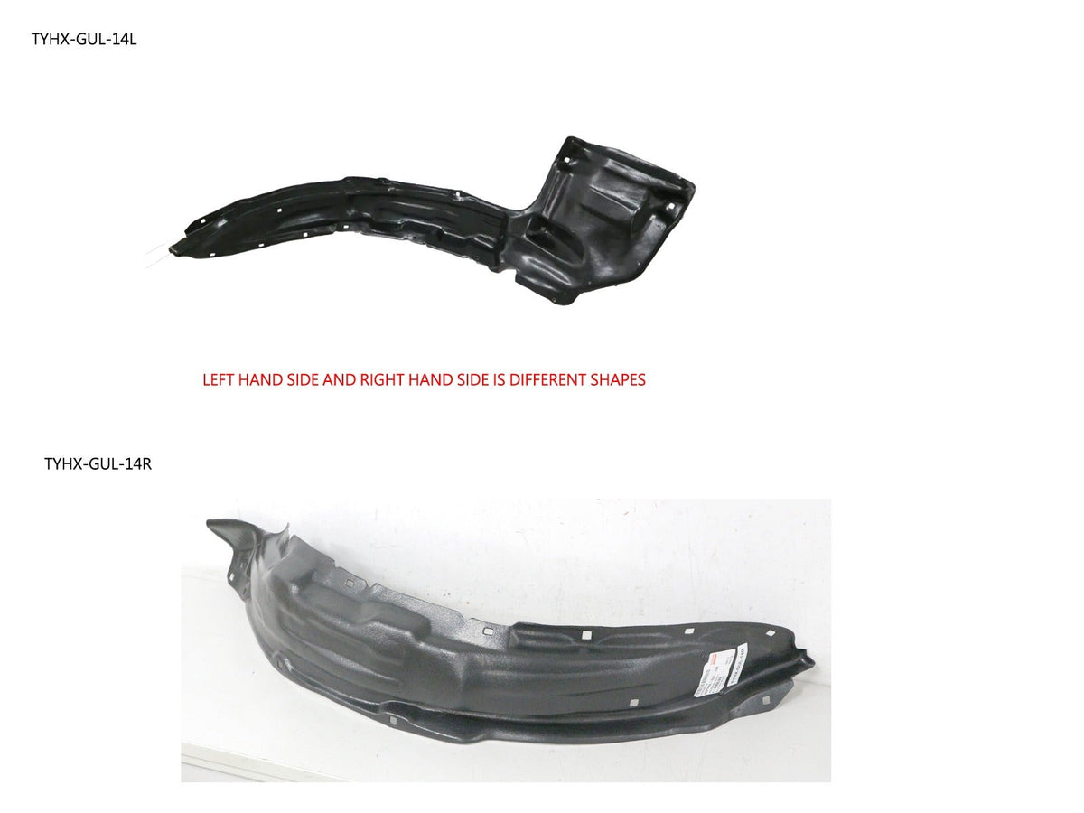 Guard Liner (RHS) Toyota Hilux TGN/KUN/GGN 2005 - 2008 TYHX - GUL - 14R - Sterling Parts - Body Panels & Hardware - Sterling Parts