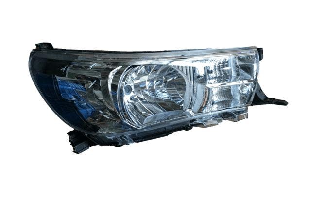 Headlight (Halogen H4, Manual) RHS Toyota Hilux Workmate 2WD 05/2020 - ONWARDS TYHX-HEL-64R - Sterling