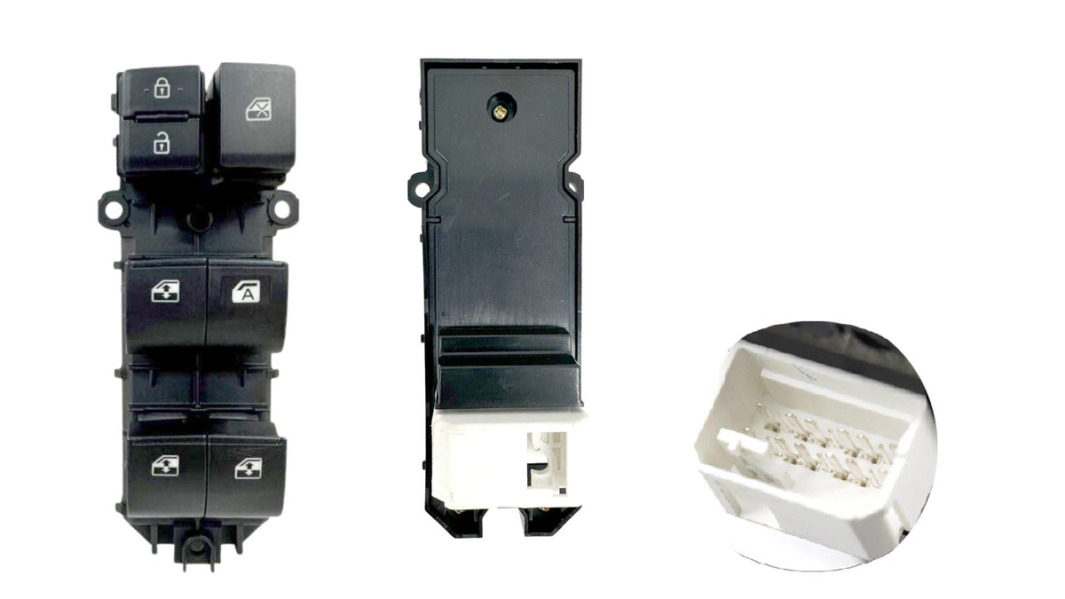 Window Switch Main (RH, 4 Door) Toyota Hilux GGN/GUN 2015 - Onwards TYHX-WIS-15R - Sterling
