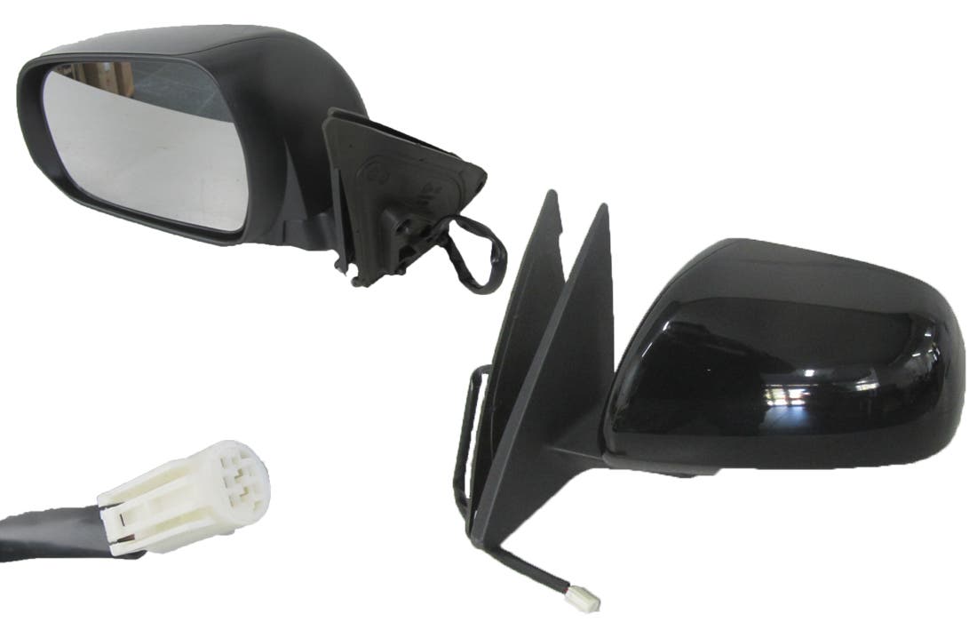 Door Mirror (LHS, Black Electric) Toyota Kluger GSU40/GSU45 2007 - 2013 TYKG-DOM-03L - Sterling