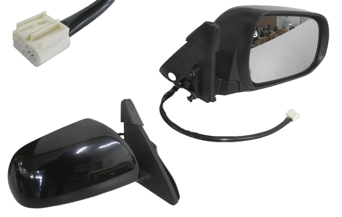 Door Mirror (RHS, Black, Heated, Puddle Light) Toyota Kluger GSU40/GSU45 2007 - 2013 TYKG - DOM - 04R - Sterling Parts - Exterior Mirrors - Sterling Parts