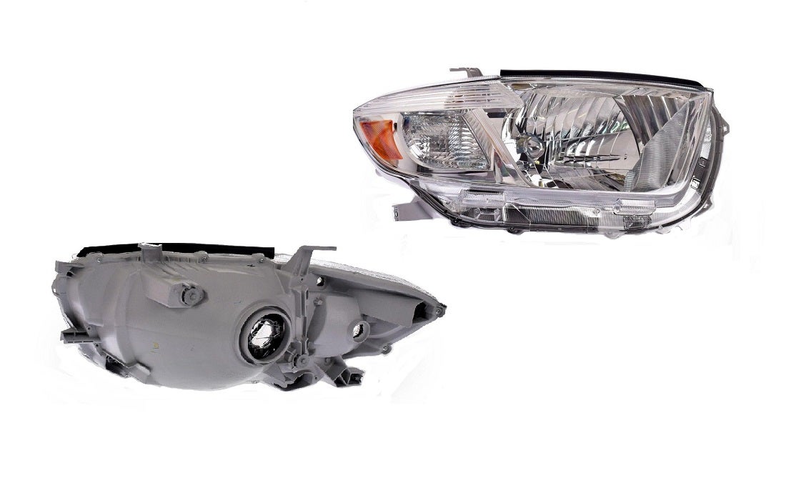 Headlight (RHS, Chrome), KX-S & Grande Toyota Kluger GSU40/GSU45 2007 - 2010 TYKG-HEL-07R - Sterling