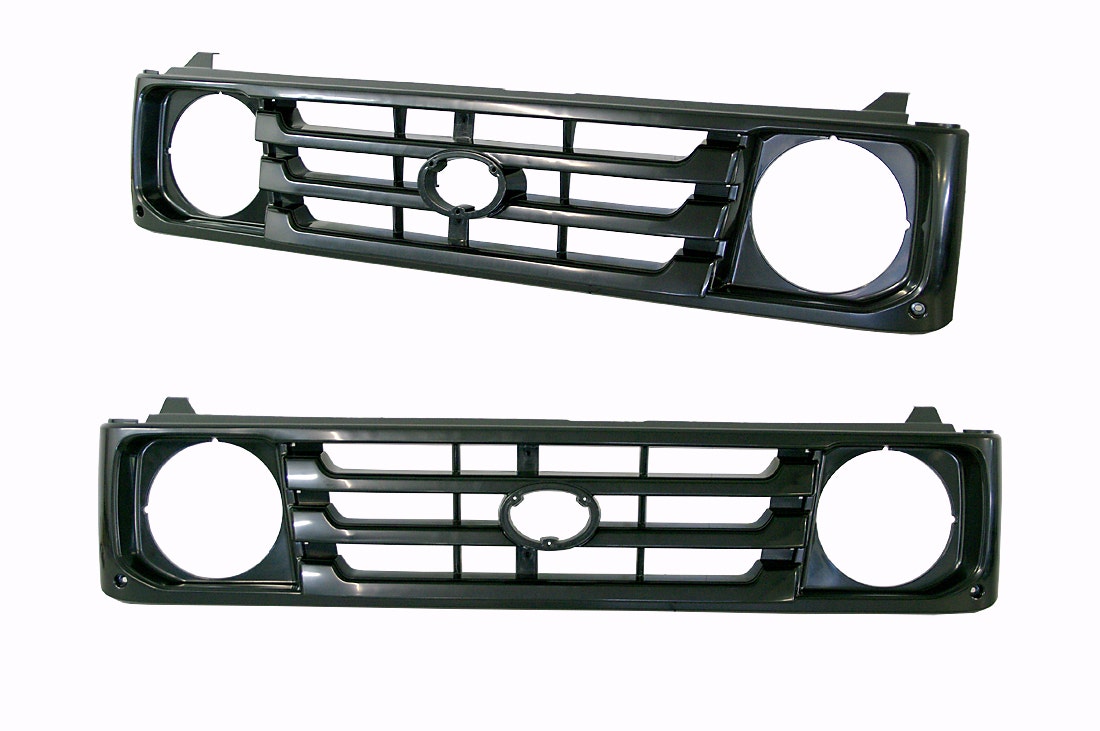 Front Grille (Black), FJ78/FJ79 Toyota LandCruiser 70 Series 1999 - 2007 TYLA-GRI-53F - Sterling