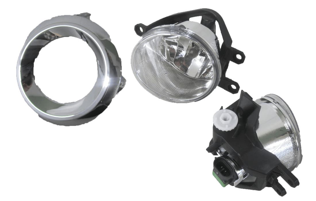 Front Fog Light (LHS, Chrome Rim) Toyota Prado J150 Series 2 2013 - 2017 TYPD - FOL - 14L - Sterling Parts - Fog Lights - Sterling Parts