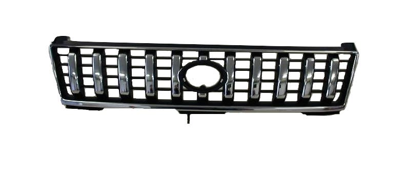 Front Grille (Chrome/Black, Vertical) Toyota Prado RZJ95 1996 - 1999 TYPD - GRI - 08F - Sterling Parts - Grilles & Bumper Parts - Sterling Parts