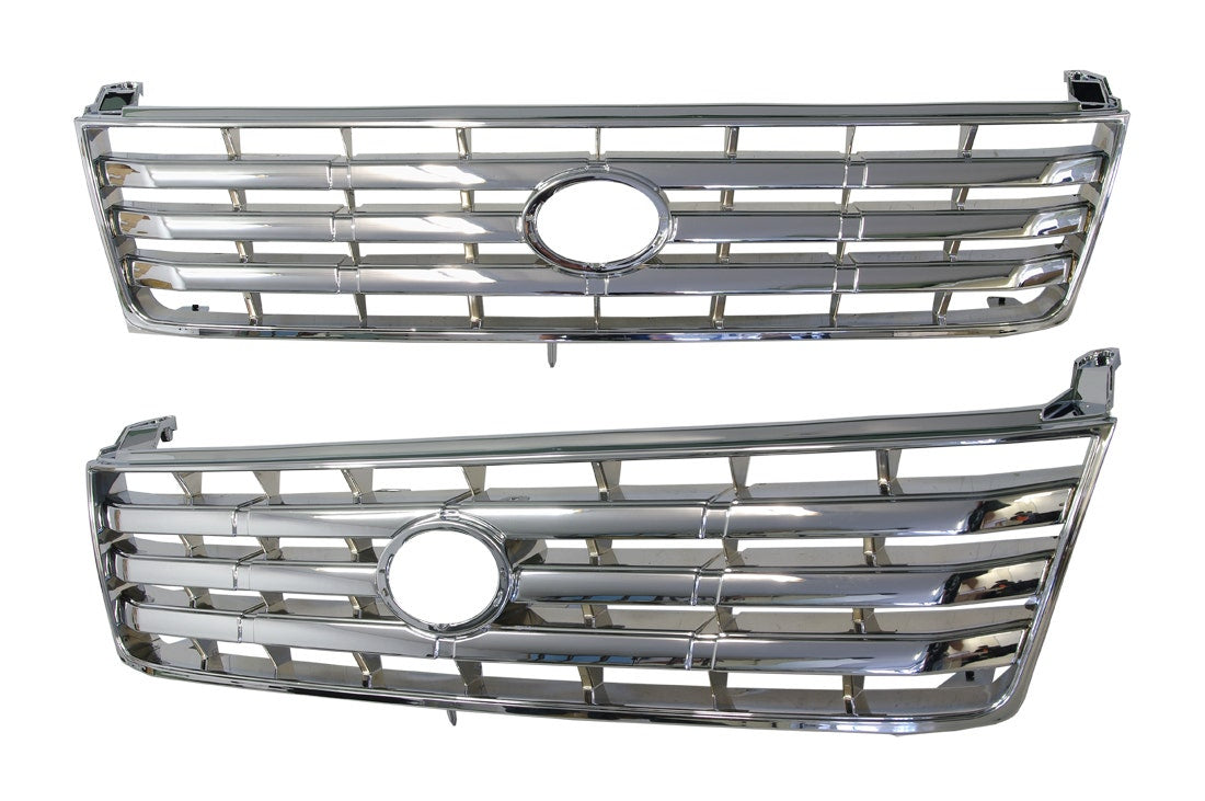 Front Grille (Full Chrome) Toyota Prado RZJ95 1999 - 2003 TYPD - GRI - 09F - Sterling Parts - Grilles & Bumper Parts - Sterling Parts
