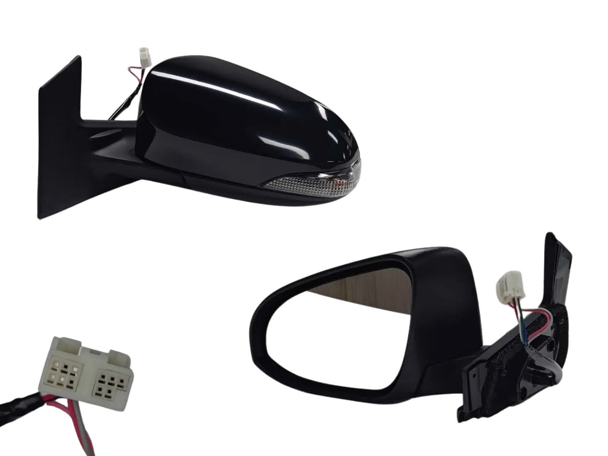 Door Mirror (LHS, Electric, 7 Pin, with Blinker Folding) Toyota Prius C NHP10 2011 - 2020 TYPR - DOM - 41L - Sterling Parts - Exterior Mirrors - Sterling Parts