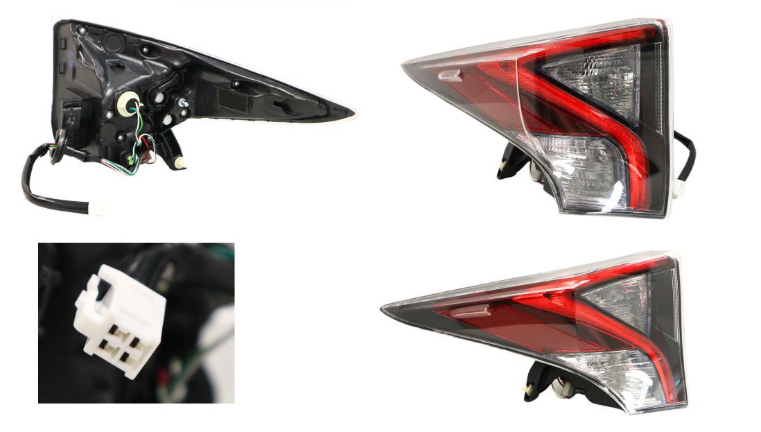 Tail Light (Upper, LHS) Toyota Prius ZVW50 2016 - 2022 TYPR - TAL - 20L - Sterling Parts - Tail Lights - Sterling Parts
