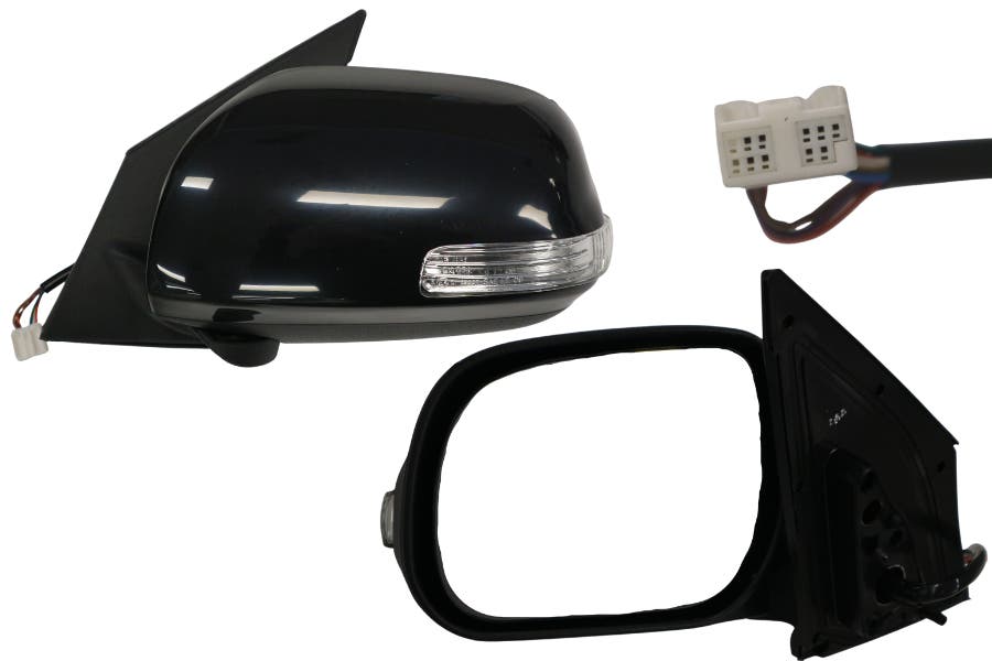 Front Door Mirror (LHS, Electric, 9 - Pin Plug) Toyota RAV4 ACA30 2008 - 2012 TYR4 - DOM - 19L - Sterling Parts - Exterior Mirrors - Sterling Parts