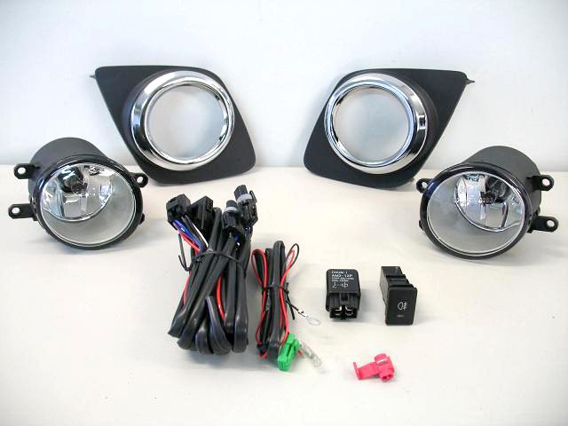 Front Fog Light Kit (2 Piece Set) Toyota RAV4 ACA30 2008 - 2012 TYR4-FOL-07N - Sterling