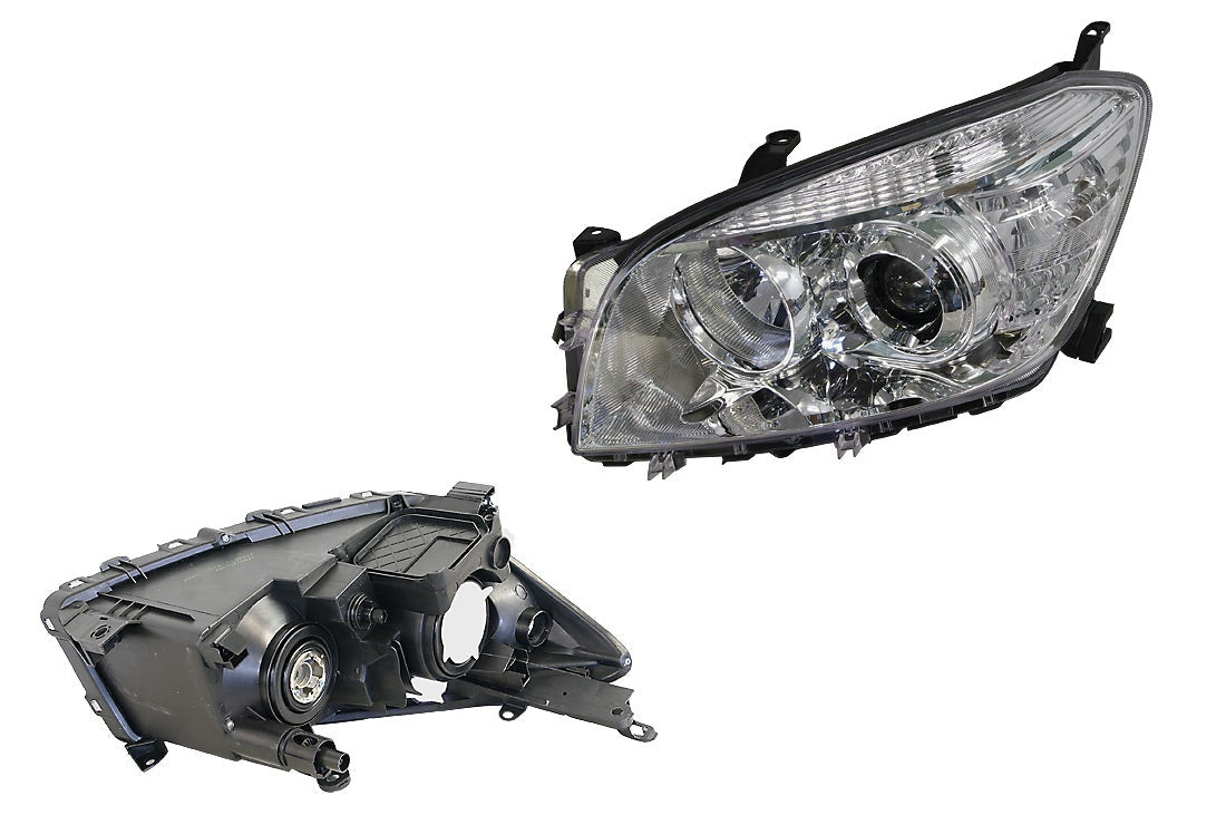 Headlight (LHS, Chromed, HB3/H11) Toyota RAV4 ACA30 2006 - 2008 TYR4 - HEL - 20L - Sterling Parts - Headlight Assemblies - Sterling Parts