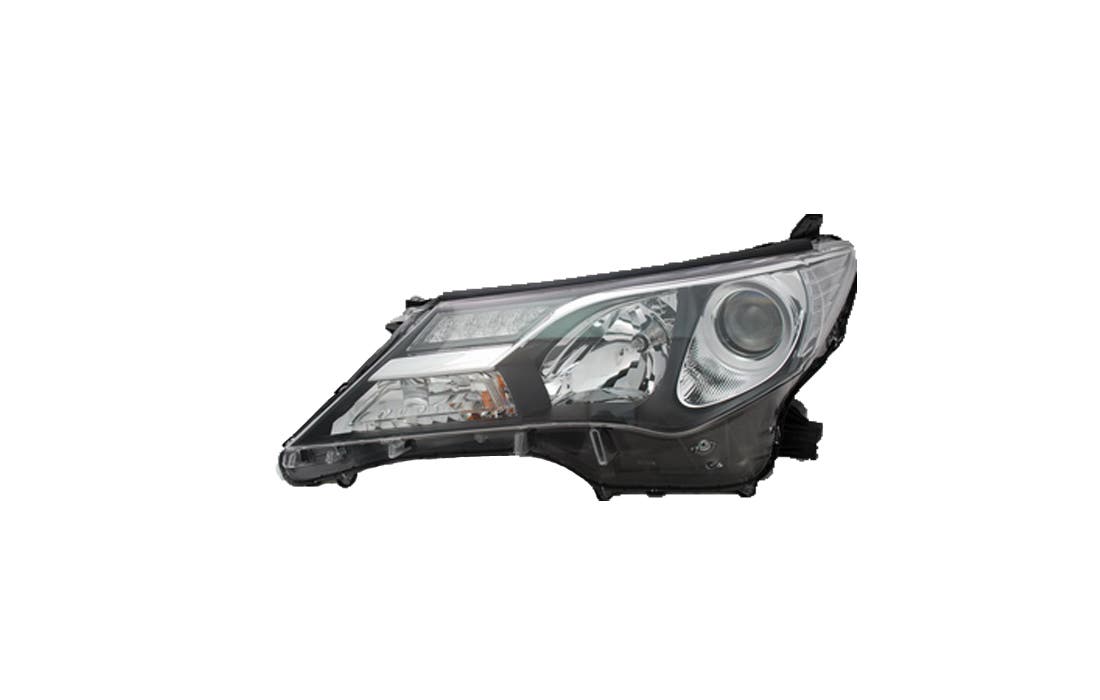 Headlight (RHS) with Motor Toyota RAV4 40 Series 2012 - 2015 TYR4-HEL-24R - Sterling