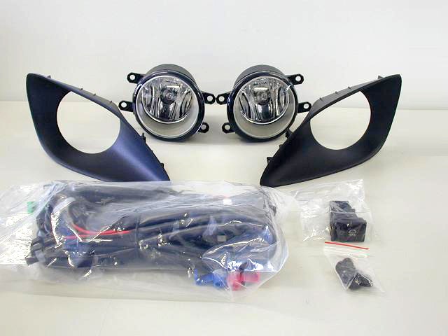 Front Fog Light Kit (with Wire & Switch, 2 Piece) Toyota Yaris NCP93 2006 - 2016 TYYS-FOL-09N - Sterling